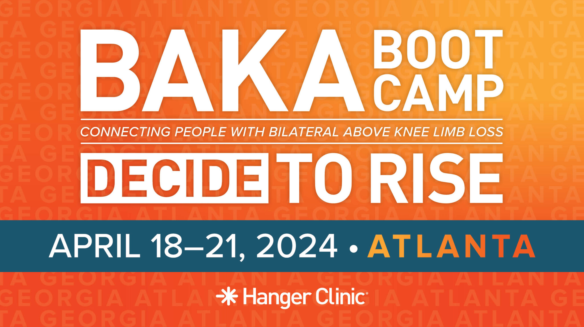 BAKA Bootcamp Atlanta 2024 Hanger Clinic