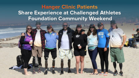 Hanger Clinic Patients Share Experience at Challenged Athletes Foundation Community Weekend