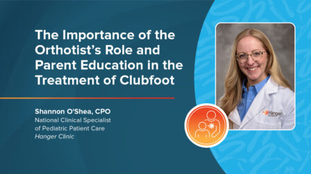 Orthotist Role Clubfoot