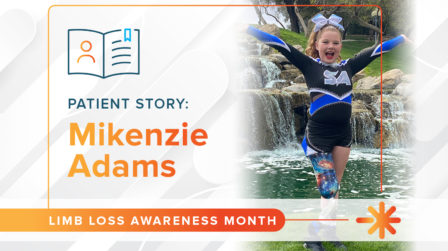 Mikenzie Adams: 11-Year-Old Cheerleader Shares Her Story for Limb Loss Awareness Month