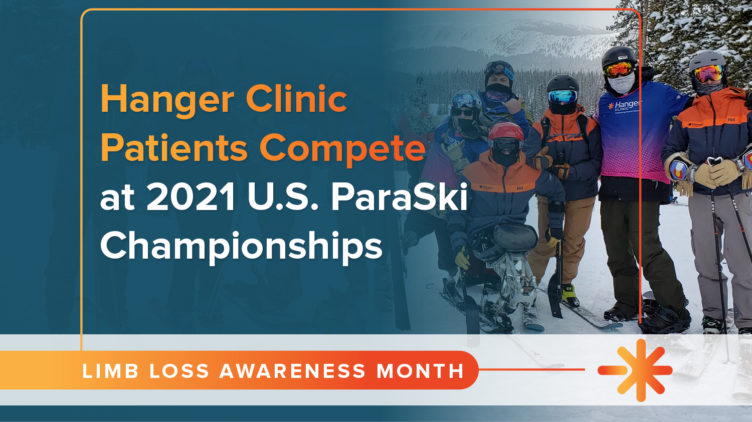 Hanger Clinic Patients Compete at 2021 U.S. ParaSki Championships