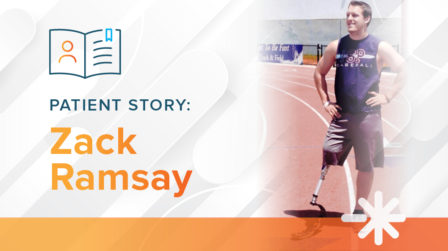 Zack Ramsay: Prosthesis Helps Star Athlete Achieve his Dreams After Motorcycle Accident